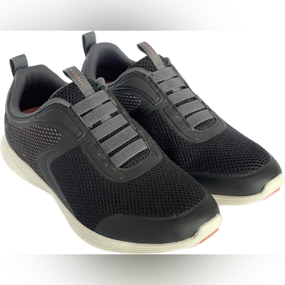 *NEW* VIONIC Women’s Agile Reign Athletic Sneakers- Black, 6.5